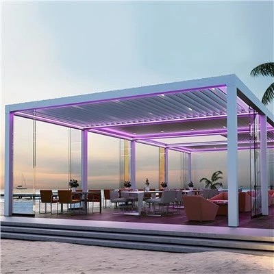 product-400-400 Motorised Aluminium Louvres